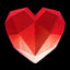 Heart, Mixed berries