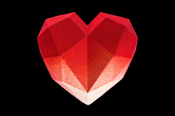 Heart, Mixed berries