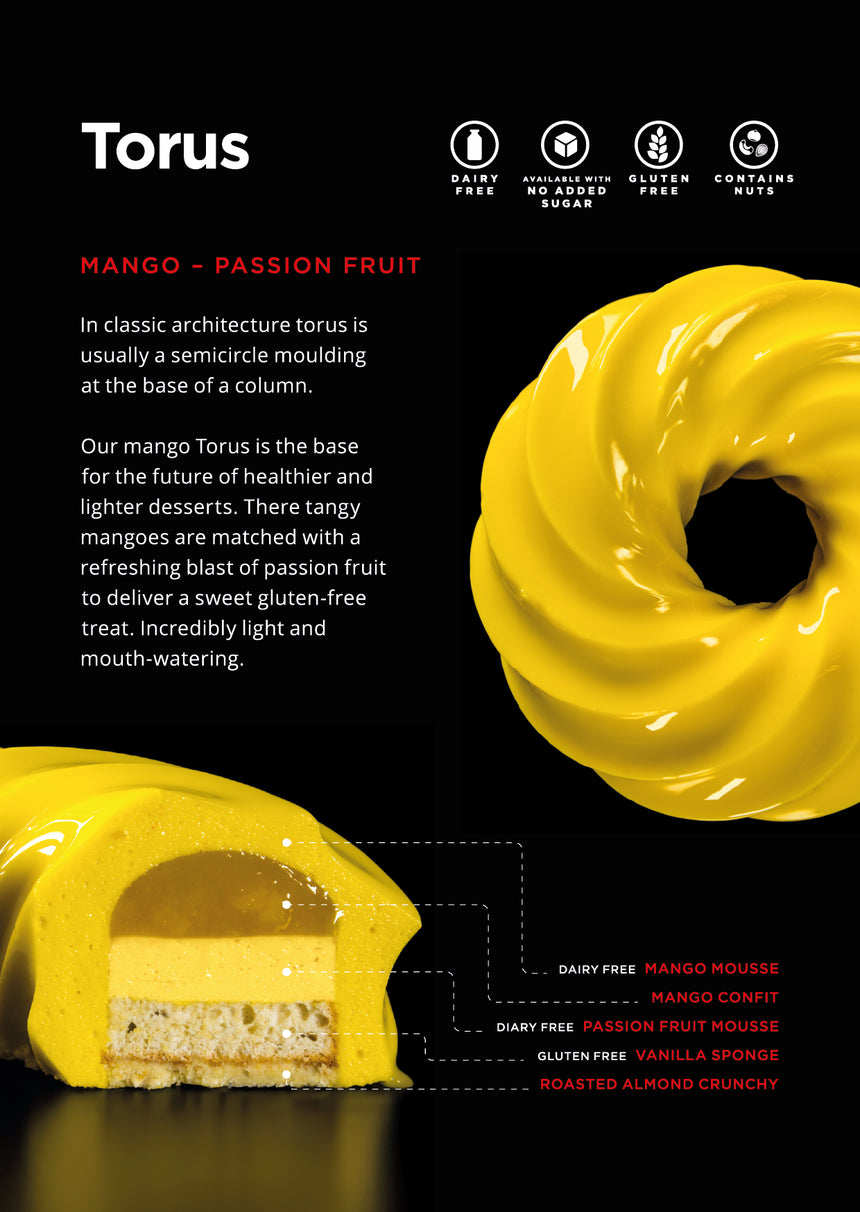 Torus- Mango, Passion fruit HEALTHY & LUCKY!!