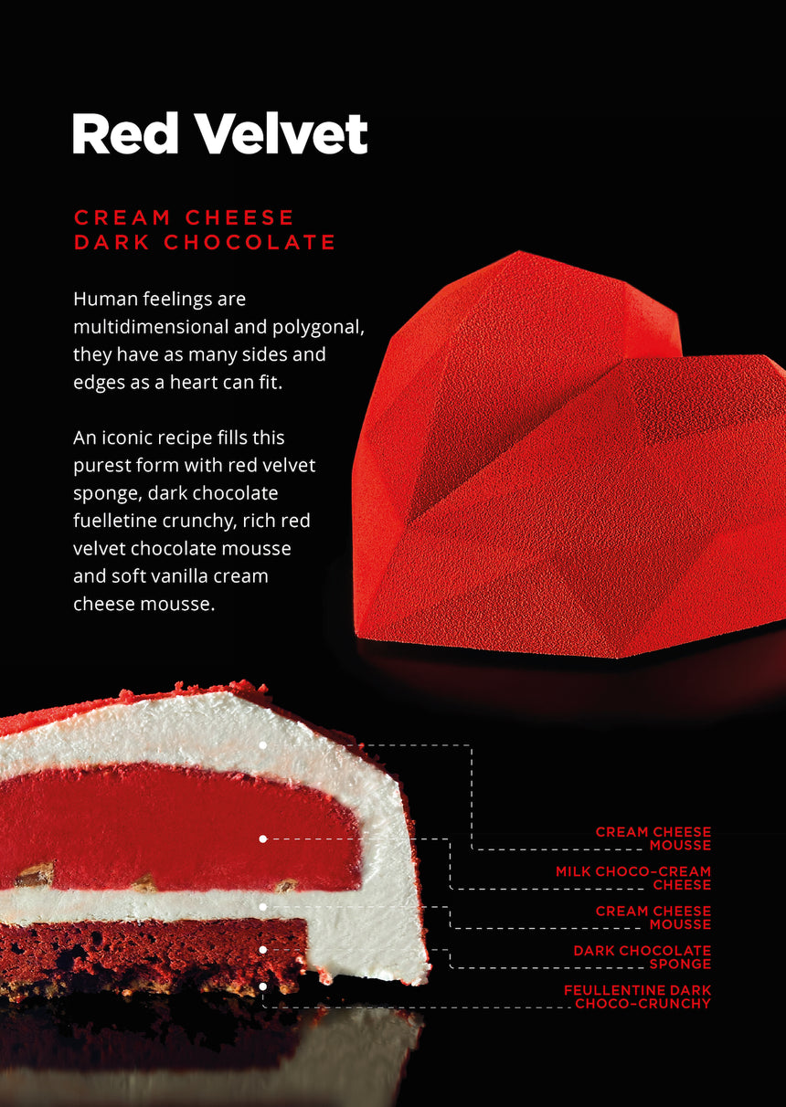 Red Velvet - Chocolate, Cream cheese (Medium)