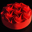 Red Tessellation - Chocolate, Cream cheese